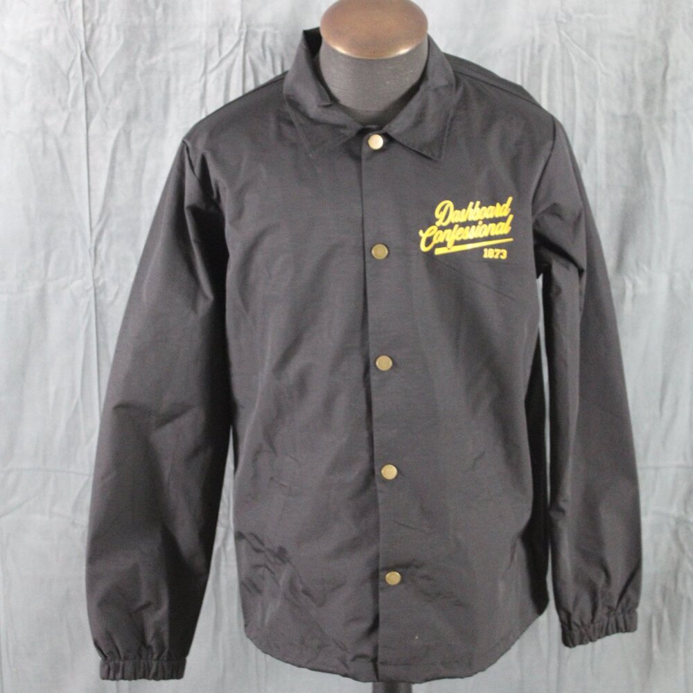 Band Jacket = Dashboard Confessional Script Graphic - Men's Large